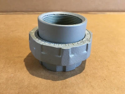 APPLETON ELECTRIC APPLETON UNF150NR 1-1/2" UNF FEMALE UNION, EXPLOSION PROOF MALLEABLE IRON NOS