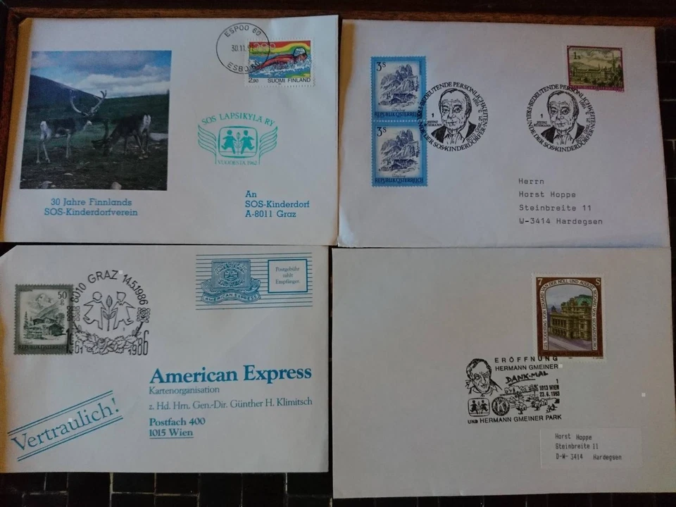 Belegefundgrube Motivo Sos-Kinderdorf, Casi Solo Varios, 335Stk - Imagen 2 de 4