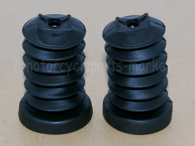 Rubber Fork Cover Gaiter Gator Boot For 97-13 Harley Touring Rear Shock ...