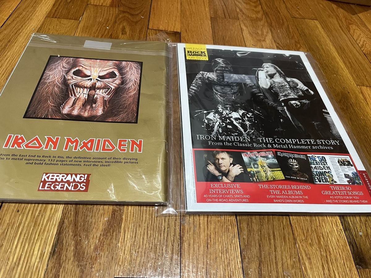 Kerrang Legends #2 Collectors Iron Maiden 2002 Rock Hammer