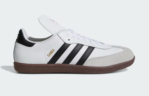 Adidas Samba Classic para Hombre - Blanco/Negro/Blanco - [772109] - Tallas 6.5 - 11.5