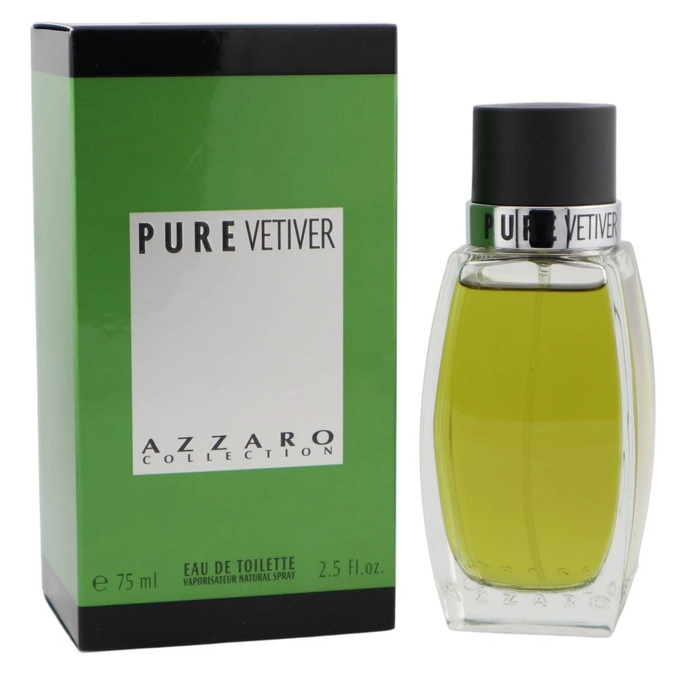 Azzaro Pure Vetiver 75 ml EDT Eau de Toilette Spray