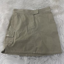 American Eagle Outfitters y2k skirt 2 cargo pocket khaki cotton