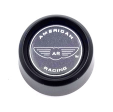 American Racing VN501 VN500 MonoCast Satin Black Snap-In Center Cap 4500100011SB