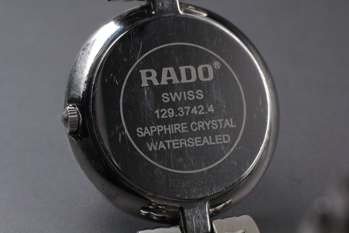 New Batt [N Mint] RADO Florence 160.3679.4 Silver Dial