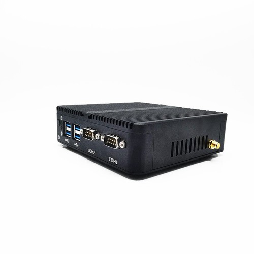 Windows 11 Pro Fanless Mini PC Intel J4125 8GB DDR4 RAM 128GB NVMe Dual-LAN HDMI - Picture 4 of 5