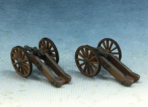 15mm Seven Years War painted Brunswick Army Brunswick Artillery and Cannon BW12 - Picture 10 of 11