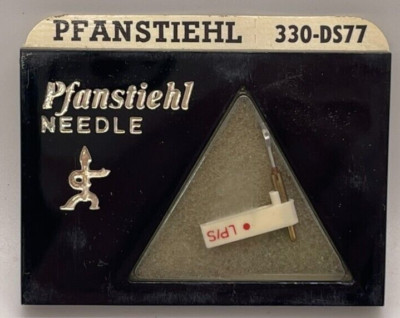 NEW Pfanstiehl 330 DS77 Diamond Needle Stylus Dual Needle For ELAC DNM-106 NOS
