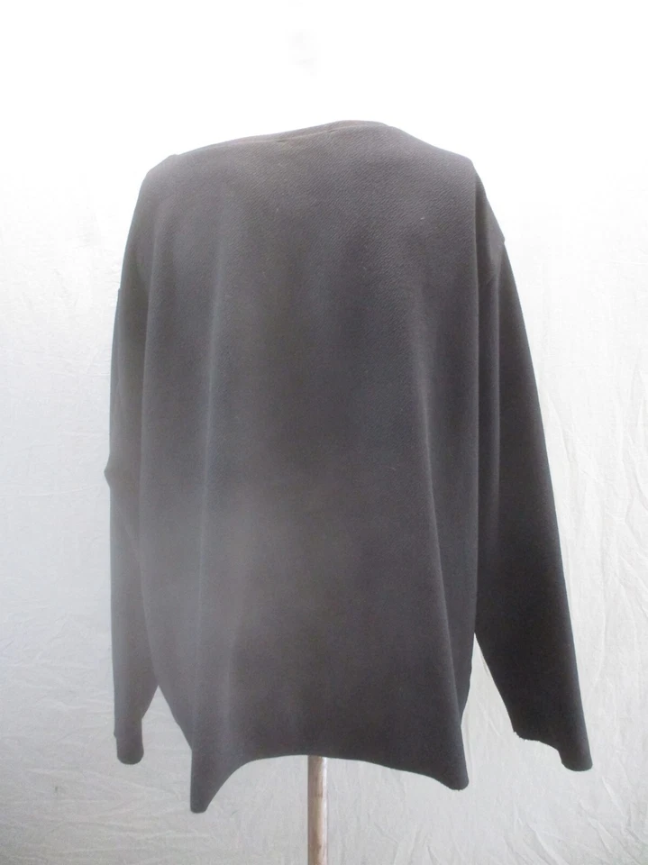 Sudadera informal suelta elástica cuello redondo negra floral talla XL de ZARA 119 Foto 4 de 4