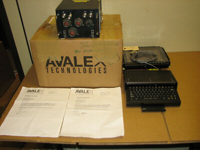 AVALEX AMS7102 Helicopter / Aircraft Mapping System w/ Kb & LCD Display AVM4090