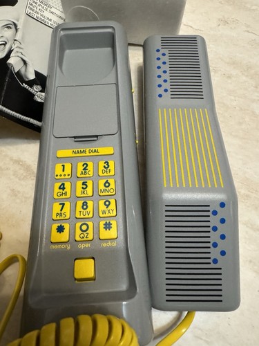 Splendido telefono Swatch Twin Phone anni 90 made in Taiwan in box da collezione - Zdjęcie 6 z 7