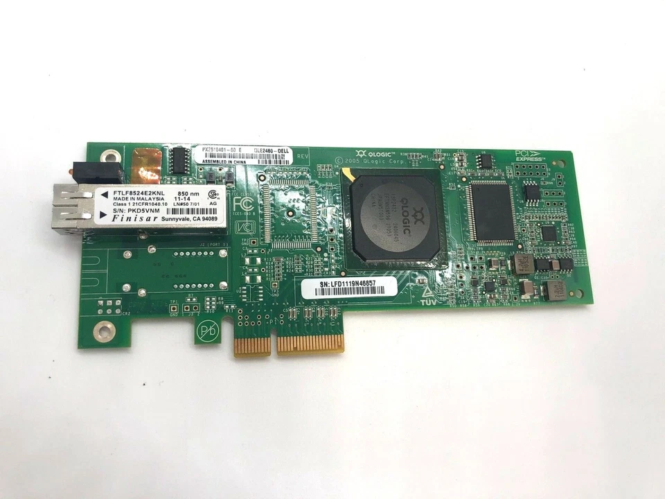 QLE2460 Qlogic SANBlade 4GB Single Port Fibre PCI-E CARD - Image 2 of 4