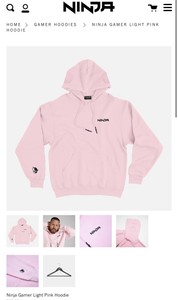 pink ninja hoodie