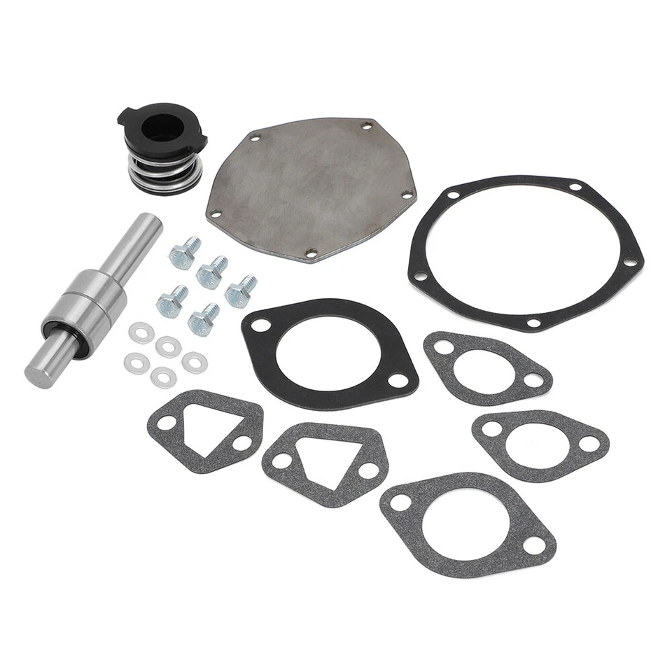 Kit de reconstrucción de bomba de agua con placa 1537947 para Chrysler 301 331 354 V8 1955-1956 Foto 3 de 4