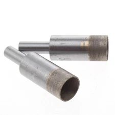 2Pcs 4-25mm Sintered Diamond Glass Hole Saws Core Drill Bits for Tile Shank 10mm