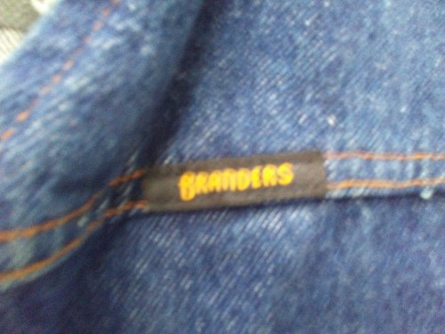 Branders Denim Vest XXL Second Hand Rose '36 Ford - Picture 4 of 6