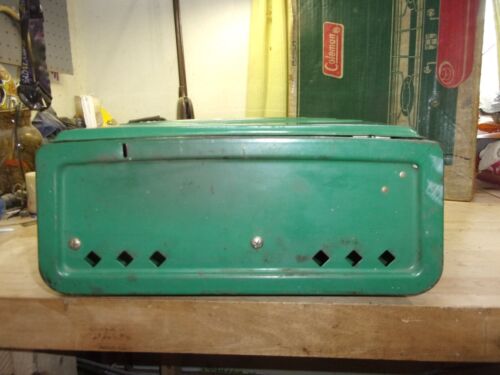 Vintage Coleman 413G 2 Burner Gas Camping Cook Stove W/Box Date 9-1969 - Picture 15 of 24