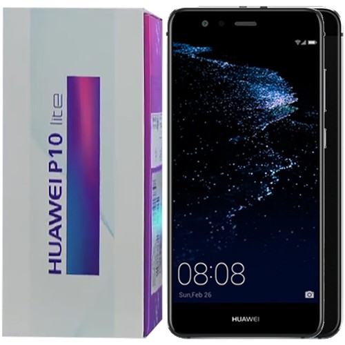Huawei P10 Lite 4G/LTE Black 32GB + 4GB Dual-SIM Factory Unlocked OEM NEW - 第 1/1 張圖片