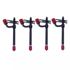 4X Fuel Injector 20671 18054 for Case 1740 480C 580C 1835 1845 480 580 310G 580B