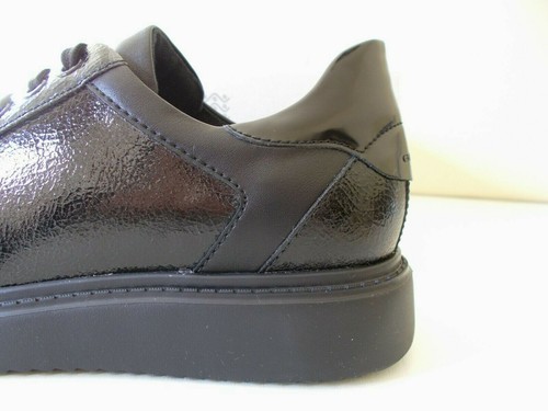 Geox D Thymar E-Pat.Suede scarpe donna sneakers Pelle nero suola 3,4cm n.39 €125 - Imagen 10 de 12