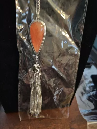 Paparazzi orange best sale necklace