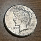 1928 P $1 Peace Silver Dollar Uncirculated - Light Toning