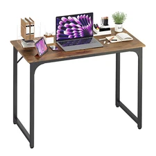 39 inches Computer Desk, Modern Simple Style Desk for Home Office, Study Student