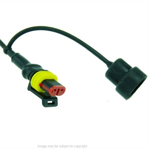 Angled Mini USB Motorcycle Hard Wire Charger for Garmin Nuvi 52LM - Picture 2 of 9
