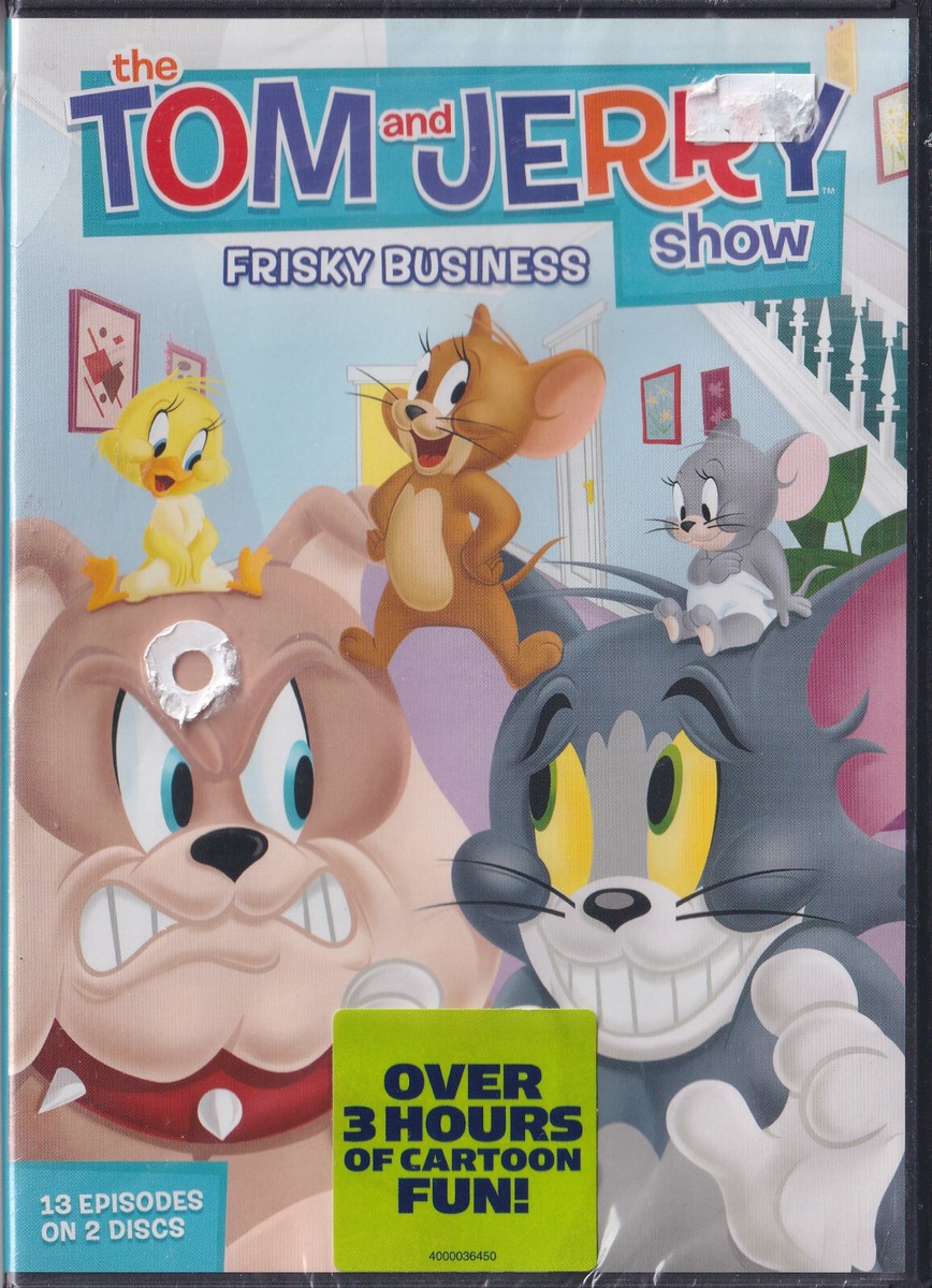 THE TOM AND JERRY SHOW Season 1 Part 1 - Frisky Business DVD NEW