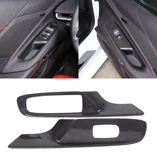 Real Dry Carbon Fiber Interior Dash Trim Cover Set Fits Corvette C8 2020-2025 - Bild 42 von 81
