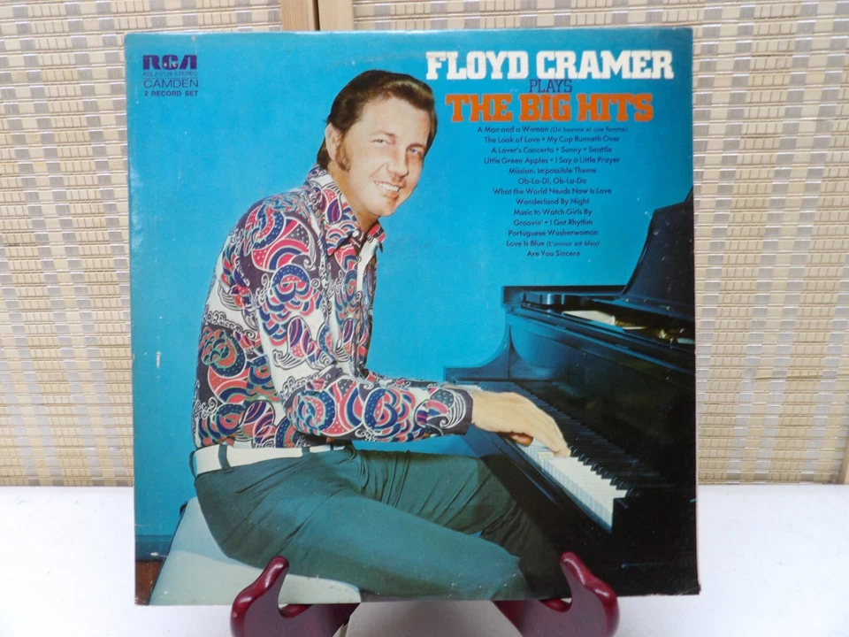 Floyd Cramer "Plays The Big Hits" RCA Camden 1973 2X Gatefold Vinyl LP - EX/VG+ - Image 2 of 4