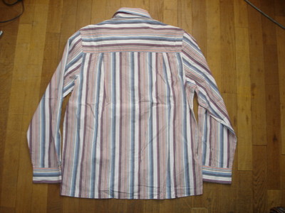 Chemise AIGLE Taille L En Coton Multicolore Rayée - Occasion Très Bon état