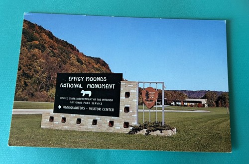 Effigy Mounds National Monument Iowa Post Card