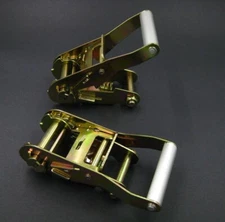 2 HD 2" Ratchet Handles for Tow Dolly Car Hauler Flat Bed Ratchet Strap Tie Down