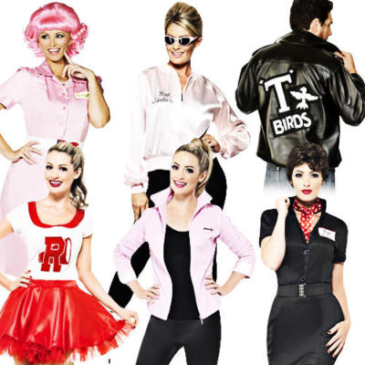 Grease 1950s Adult Fancy Dress Fifties Movie Character Mens Ladies 50s Costume | eBay Grease 1950s Adult Fancy Dress Fifties Movie Character Mens Ladies 50s Costume | eBay