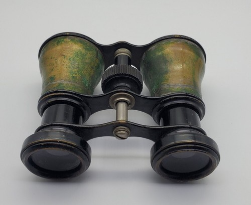 T. J. Morrow Antique Bronze Petite Opera Glasses Binoculars - Picture 3 of 5