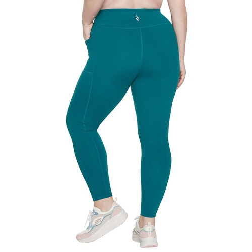 Women's Skechers Go Walk Green High Waisted Leggings Size Medium - Picture 5 of 15