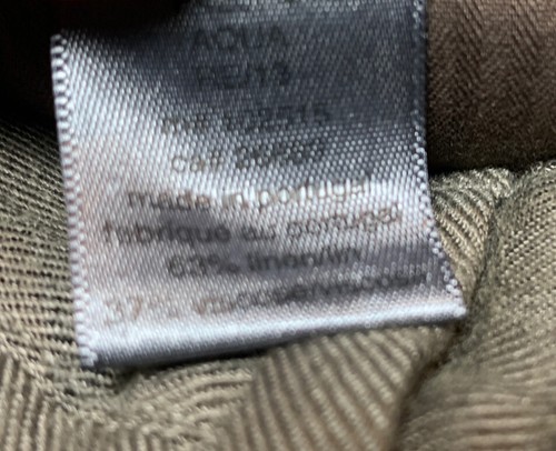 John Varvatos Dress Pants Sz 48 Gray Linen Blend Straight Leg - Picture 4 of 6