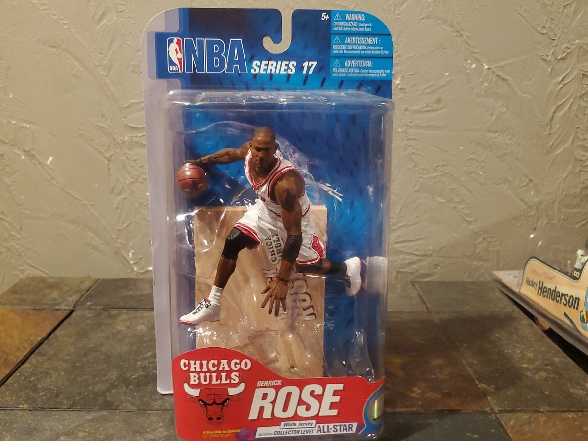 DERRICK ROSE McFarlane Series 17 Chicago Bulls NBA #d out of