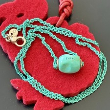 Dodo Pomellato Collana Pepita Argento Azzurro Turchese 45cm Limited Edition Rara