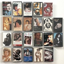 80 s Ladies Cassette Tape Lot of 22 - 90 s Women Sade Cher Reba Dolly Tina MORE