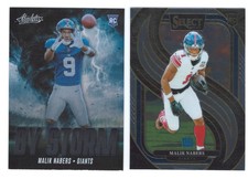 Malik Nabers Rookie Lot 2024 Panini Select & Absolute By Storm Giants FREE SHIP!