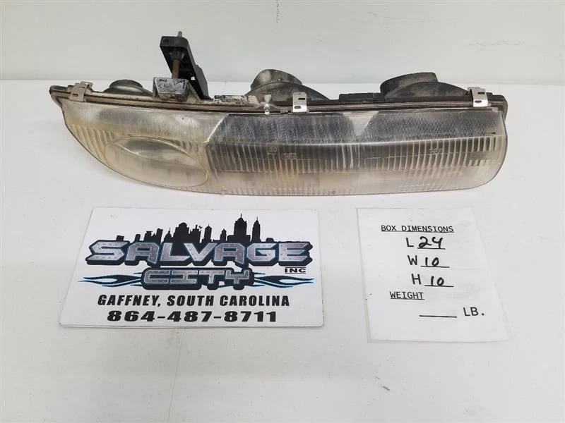 Passenger Right Headlight Sedan Fits 96-99 Saturn S Series OEM - Image 2 of 4