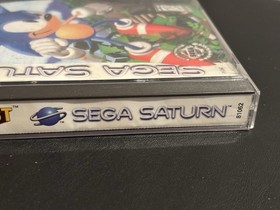 Sonic 3D Blast (Sega Saturn, 1996) CIB Complete with Reg Card Tested & Works!