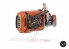 Star Wars Micro Galaxy Squadron Mystery Box Rey W  Rey   s Speeder Bike.