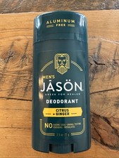 Men's, Deodorant, Aluminum Free, Citrus  Ginger, 2.5 oz 71 g 