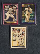 Christian Yelich Lot. /175 /250 & Patch Cards. MINT!