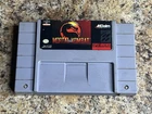 Mortal Kombat (Super Nintendo SNES, 1993) Cartridge Only Tested Authentic