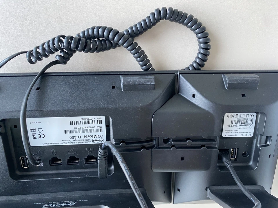 Auerswald Comfortel D-400 Telefon mit Tastenerweiterung - Bild 2 von 2