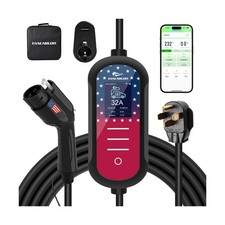 Level 2 EV Charger 32A, 240V,7.68KW, NEMA 14-50 Plug,Electric Vehicle Charger...